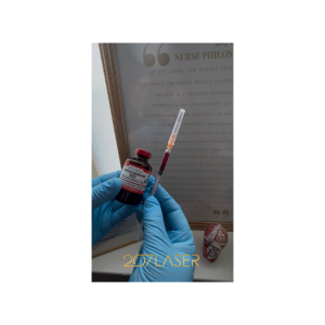 Clinical Vitamin B12 Methylcobalamin injection being prepared at 207 LASER in Portland and Kennebunk.